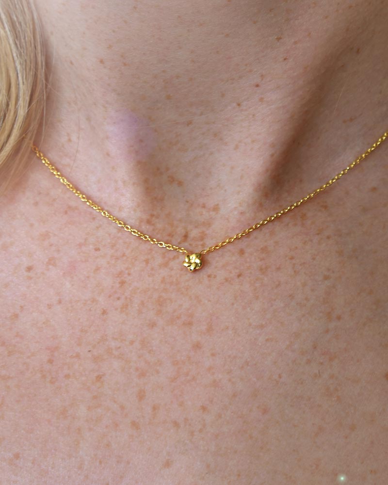 Empower Drop Necklace gold