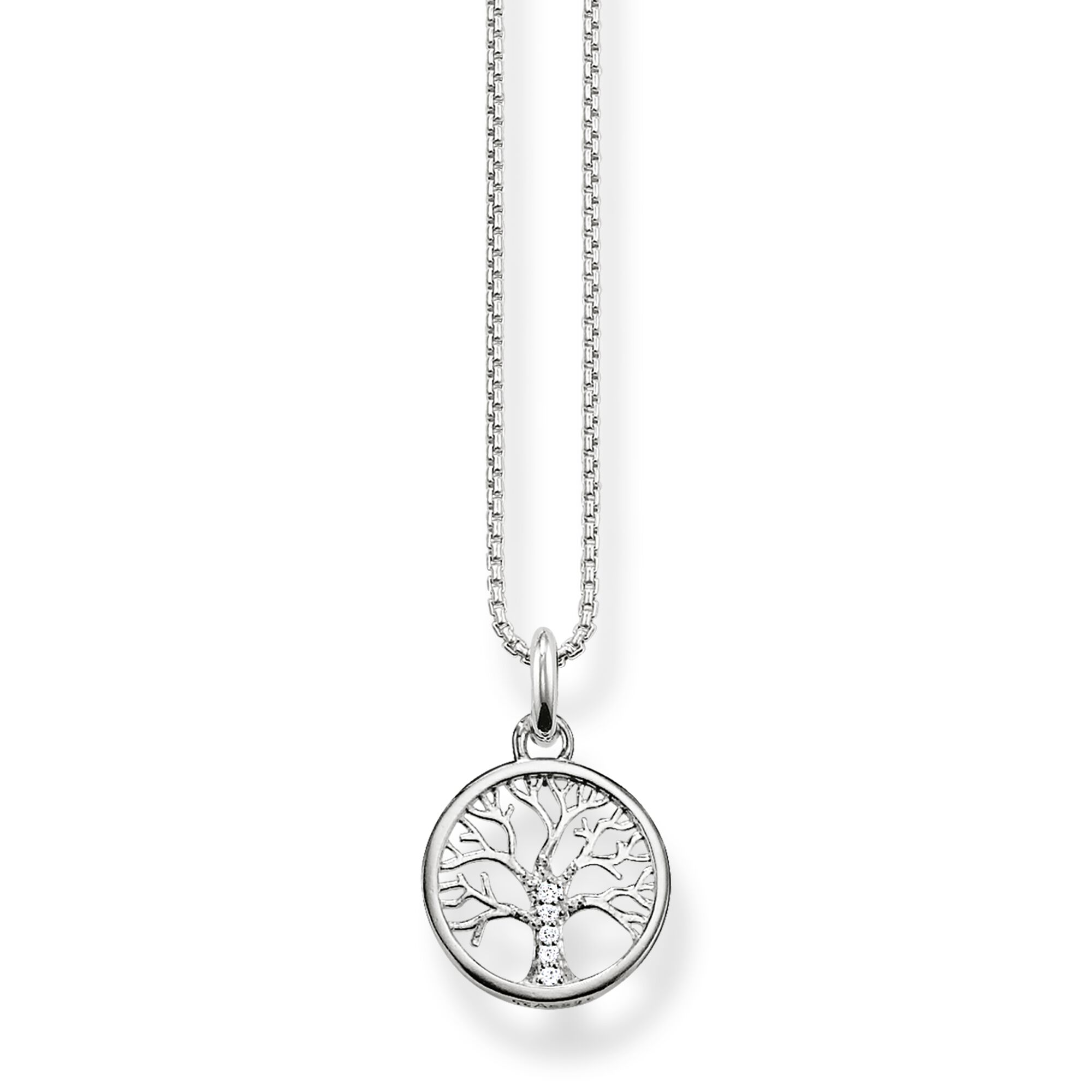 Halsband kärlekens träd silver