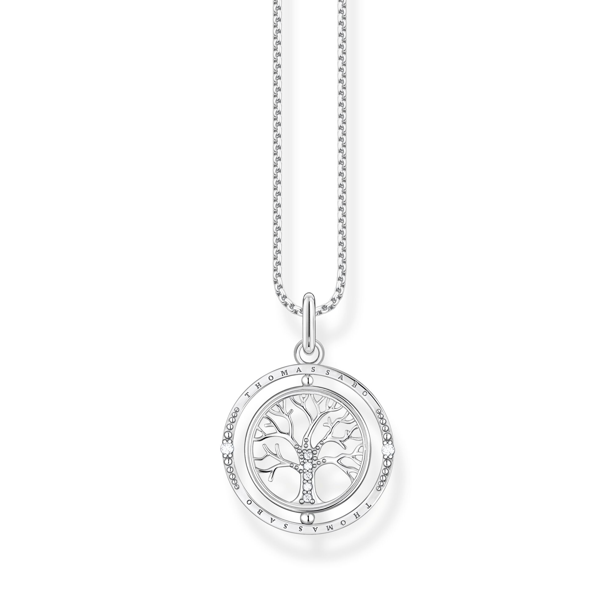   Halsband Tree of Love silver.