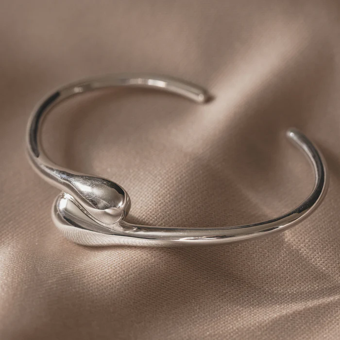 Got Your Back - Stelt armband stor silver