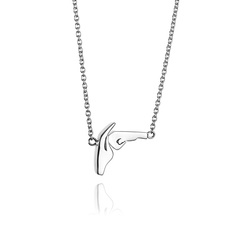 Hold back necklace