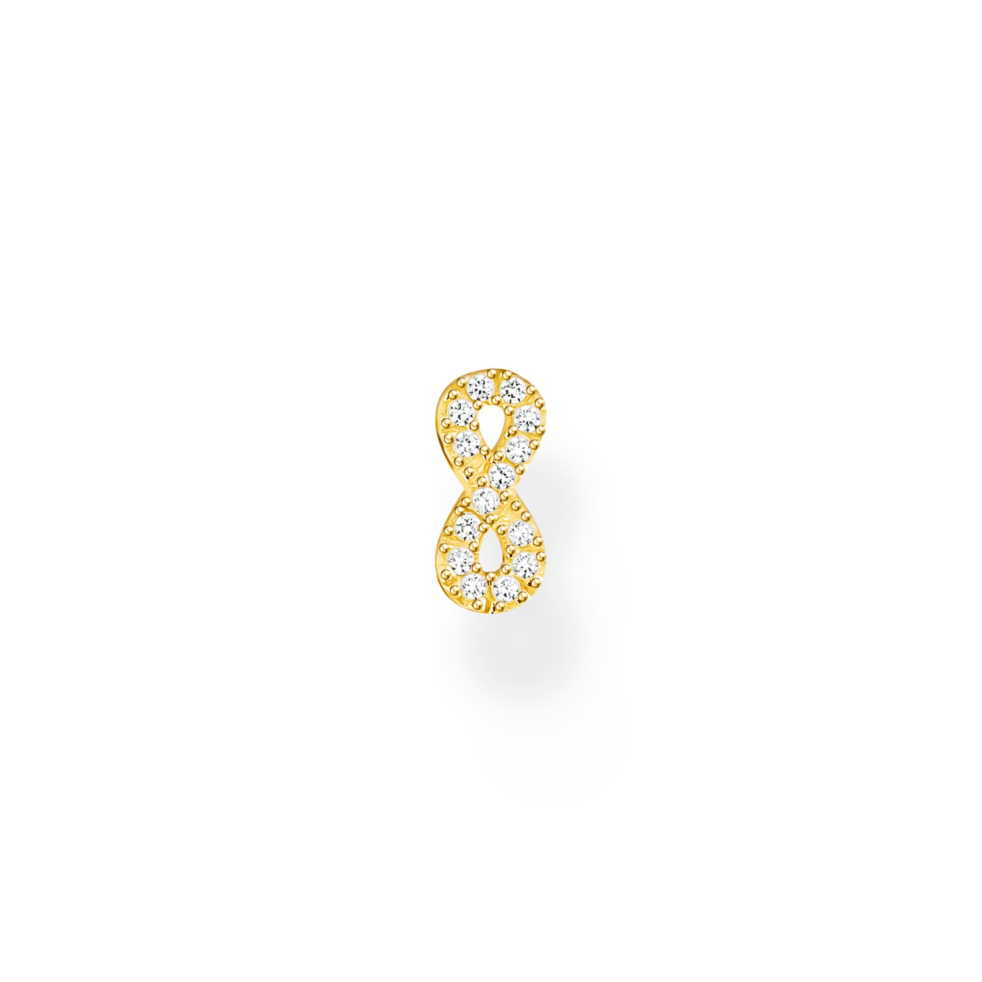 Stiftörhängen infinity guld