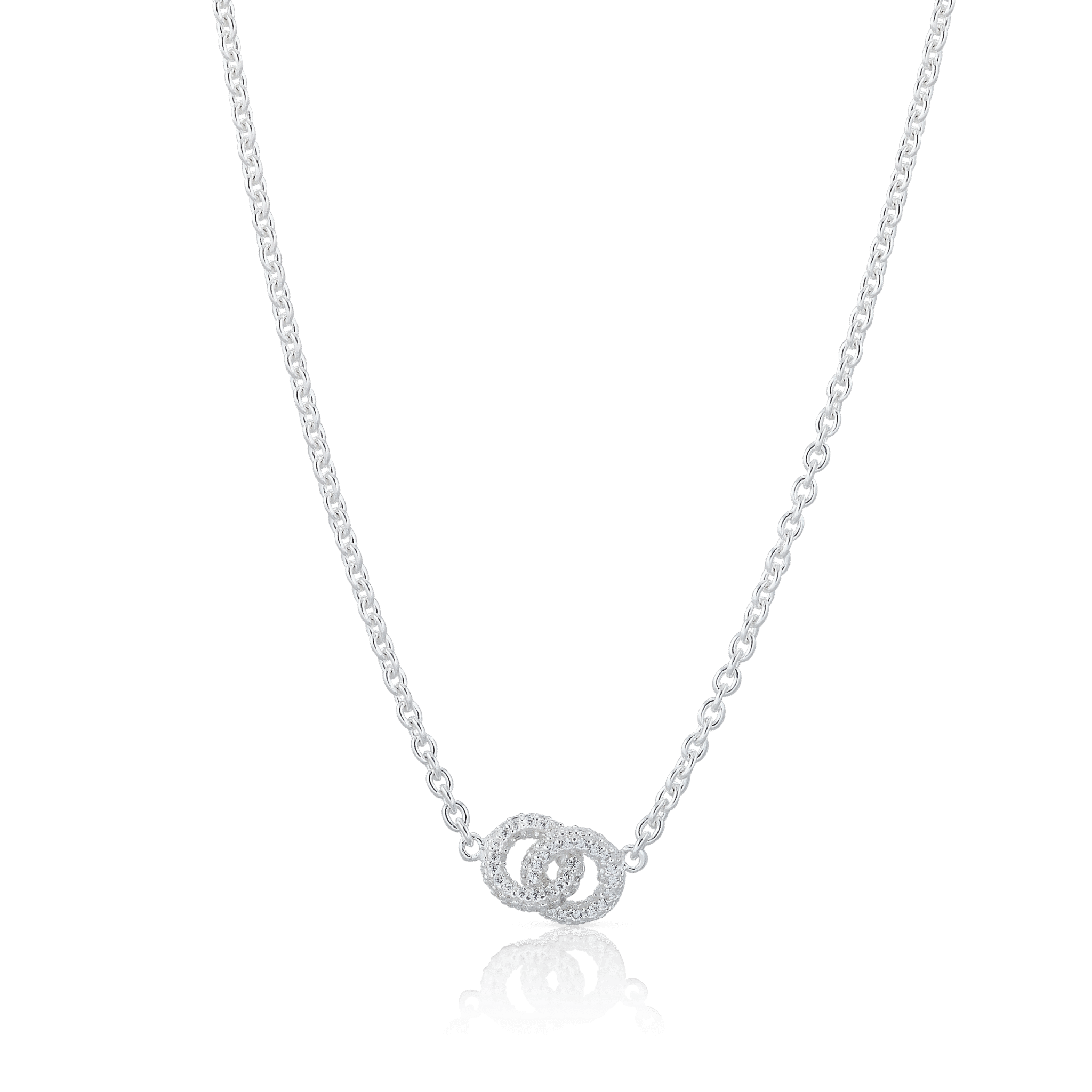  The knot sparkling mini halsband